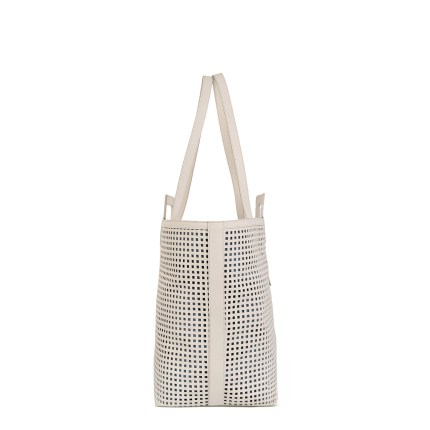 WHITE MAXI BEACH BAG
