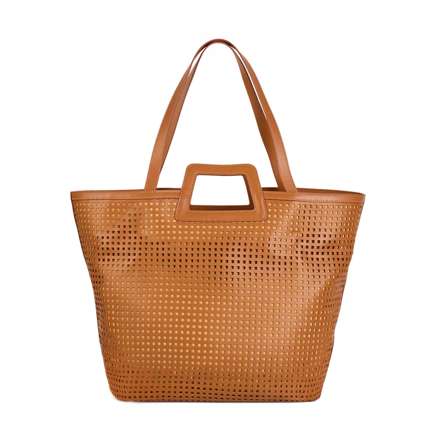 MAXI SHOPPER MARE COLOR CUOIO