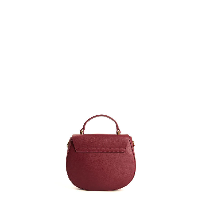 BURGUNDY MINI CLEO BAG
