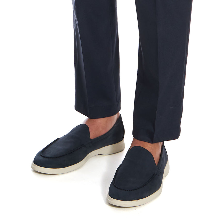 BLUE UNLINED LOAFER