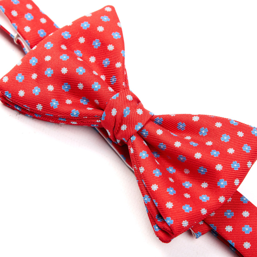 RED PRE-KNOTTED BOWTIE