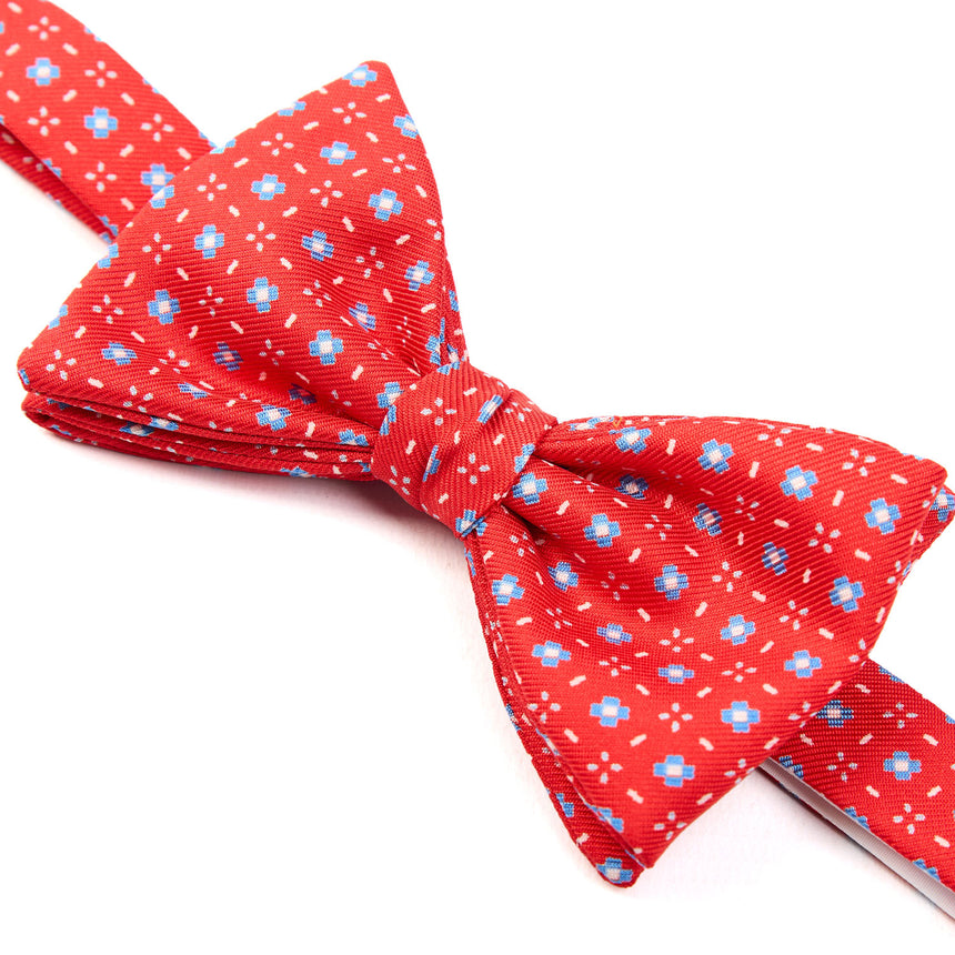 RED PRE-KNOTTED BOWTIE