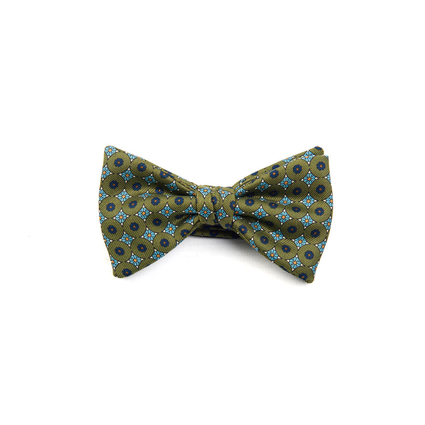 DARK GREEN PRE-KNOTTED BOWTIE