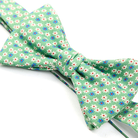 LIGHT GREEN PRE-KNOTTED BOWTIE