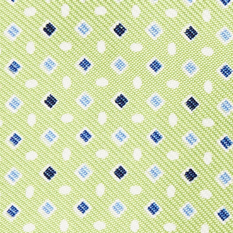 LIGHT GREEN SILK BOWTIE TO SELF-TIE