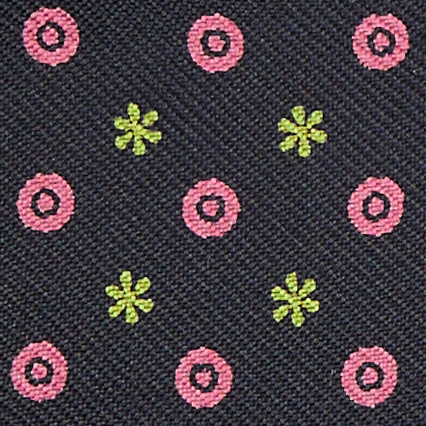 BLACK SILK BOWTIE TO SELF-TIE