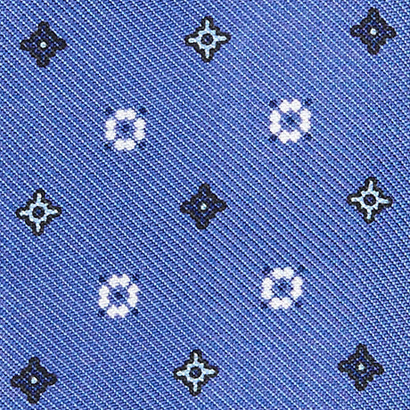 POWDER BLUE SILK BOWTIE TO SELF-TIE