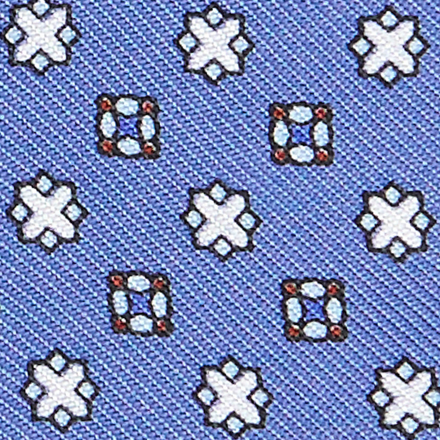 PAPILLON DA ANNODARE IN SETA AZZURRO POLVERE