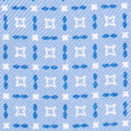 LIGHT BLUE SILK BOWTIE TO SELF-TIE