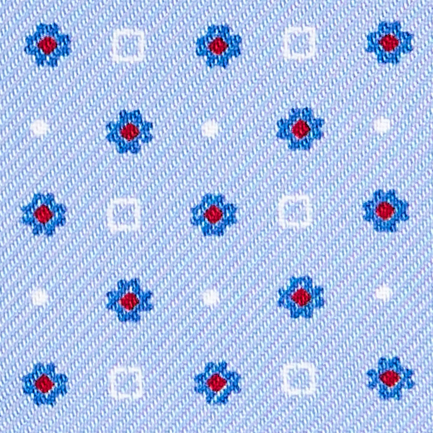 PAPILLON DA ANNODARE IN SETA AZZURRO 