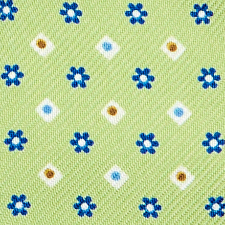 LIGHT GREEN SILK BOWTIE TO SELF-TIE