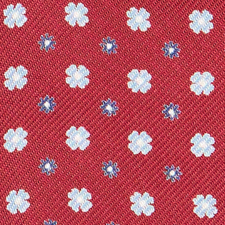 BURGUNDY SILK BOWTIE TO SELF-TIE