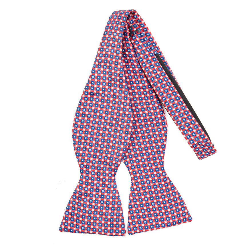 PAPILLON DA ANNODARE IN SETA ROSSO