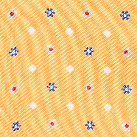 PAPILLON DA ANNODARE IN SETA GIALLO