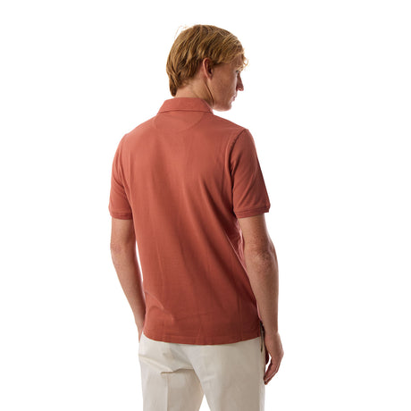 SALMON SHORT SLEEVE POLO
