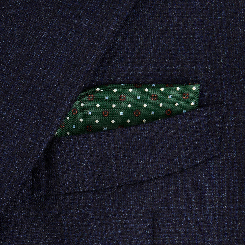 DARK GREEN GLASSES CASE