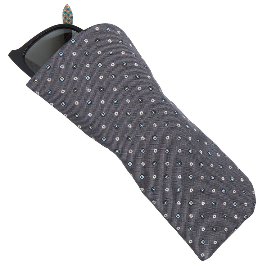 DARK GREY GLASSES CASE