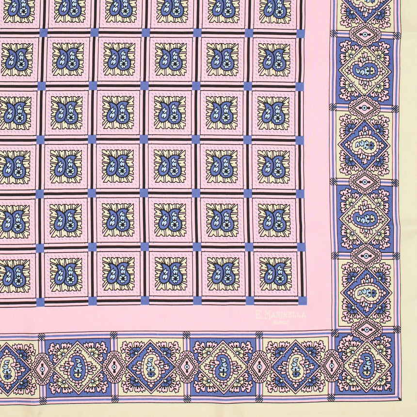 PINK SILK SCARF 65