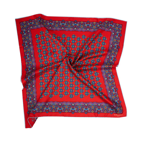 RED SILK SCARF 65