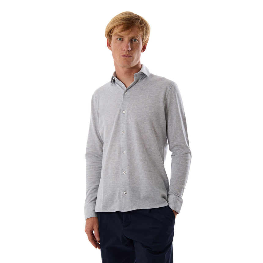 POLO CAMICIA GRIGIA
