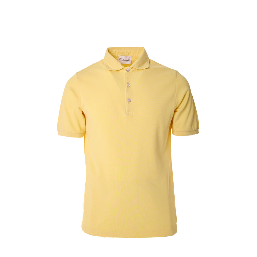 POLO MANICA CORTA GIALLA