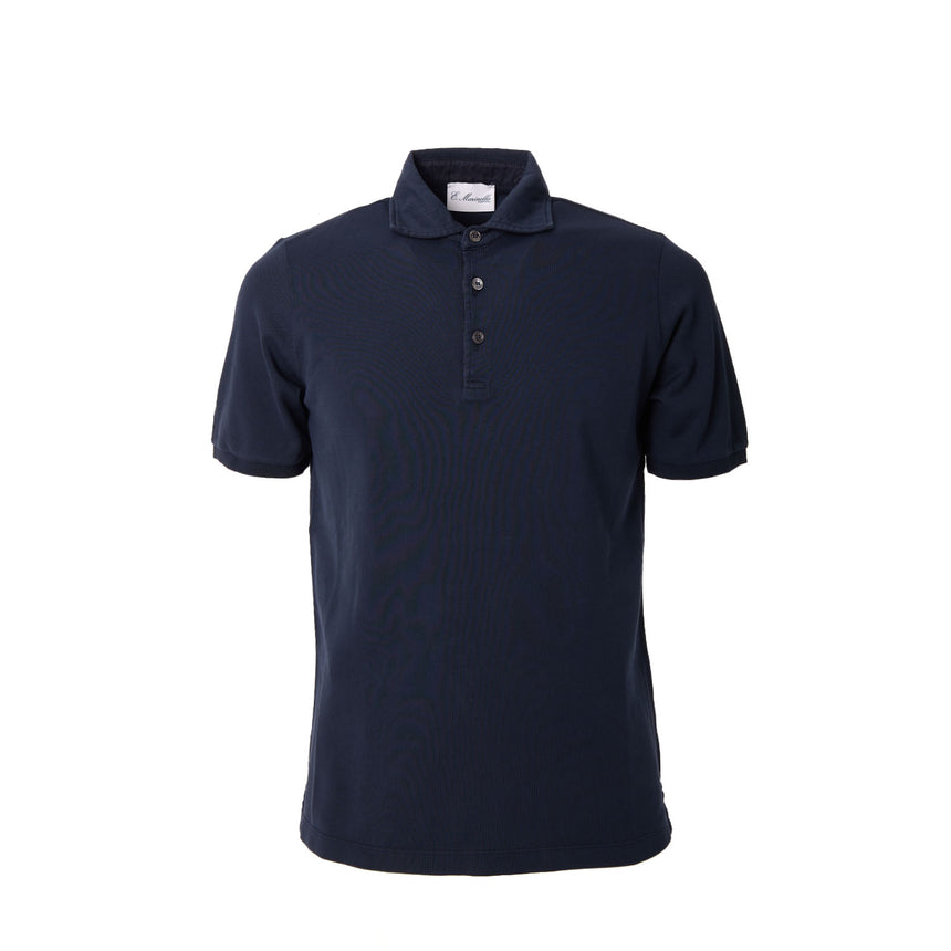 POLO MANICA CORTA BLU SCURO