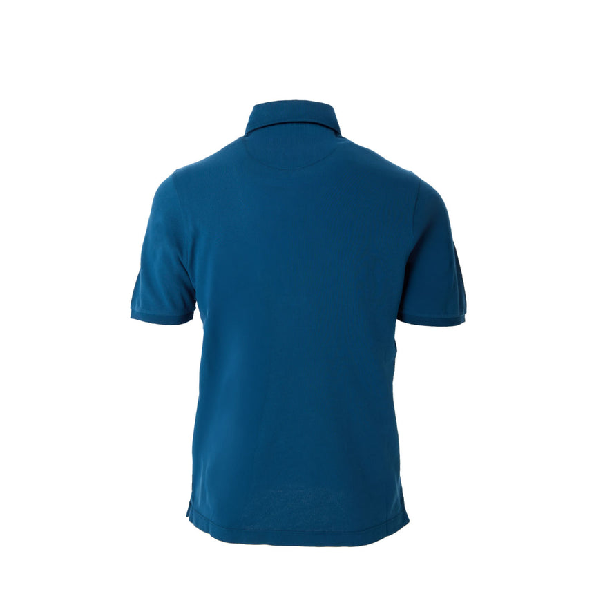 POLO MANICA CORTA BLU
