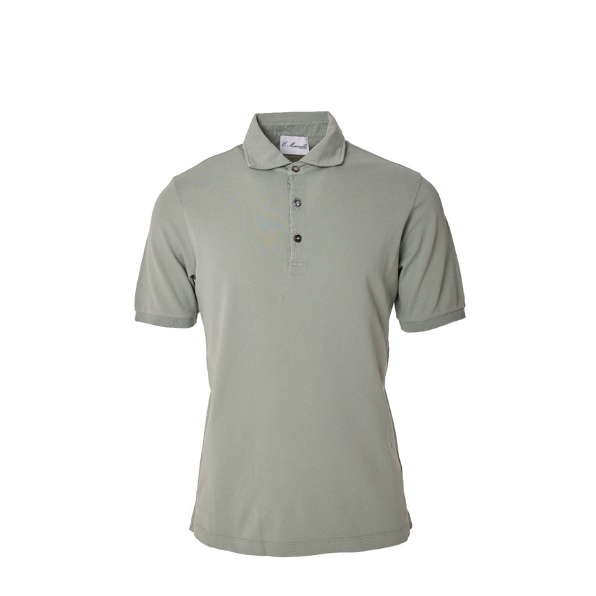 POLO MANICA CORTA VERDE CHIARO