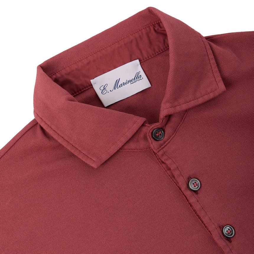 POLO MANICA CORTA BORDEAUX