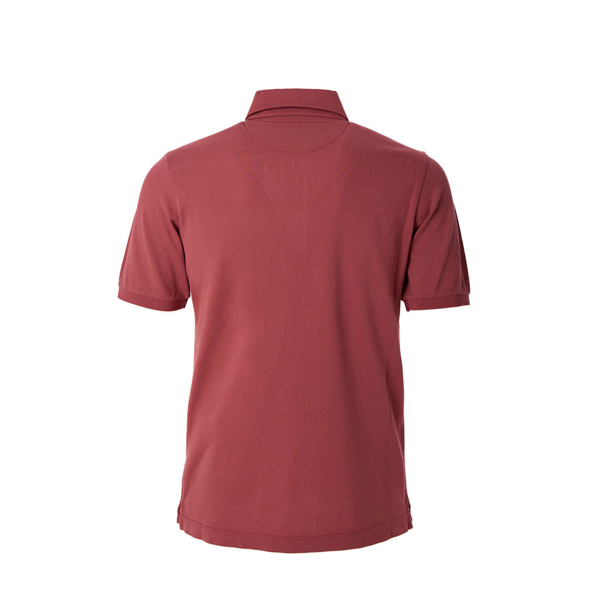 POLO MANICA CORTA BORDEAUX