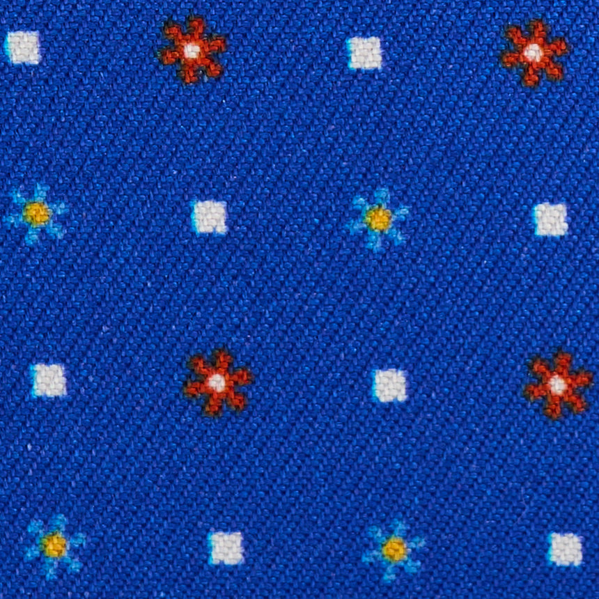 PORTACARTE DI CREDITO SETA E PELLE BLUETTE