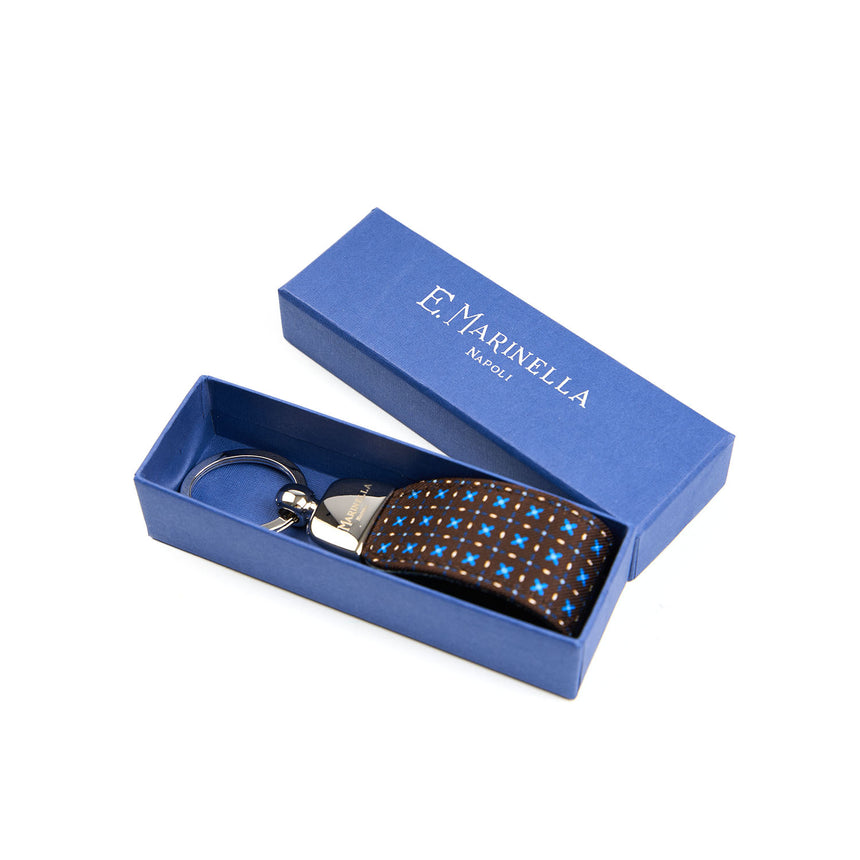 PORTACHIAVI MARRONE SCURO