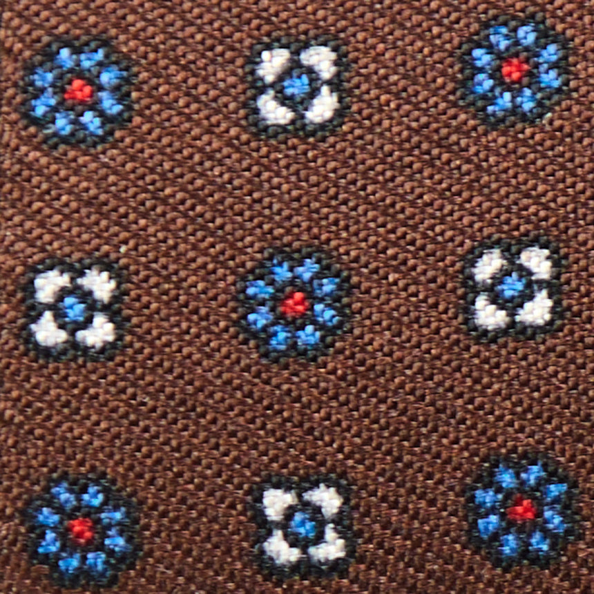 DARK BROWN KEYFOB