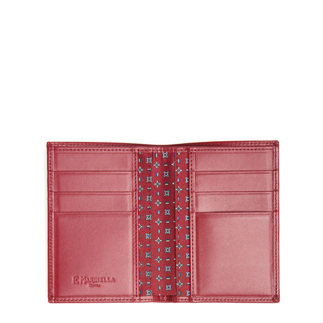 BURGUNDY VERTICAL WALLET