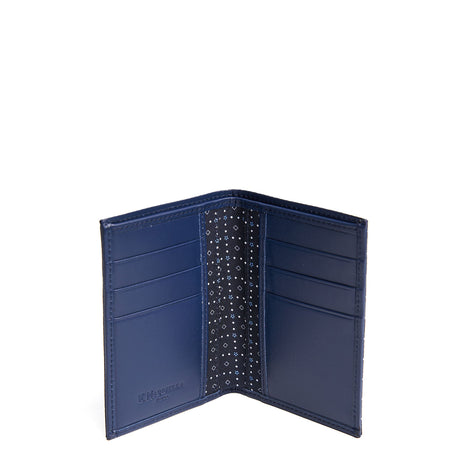 DARK BLUE VERTICAL WALLET
