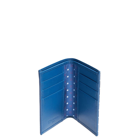 POWDER BLUE VERTICAL WALLET