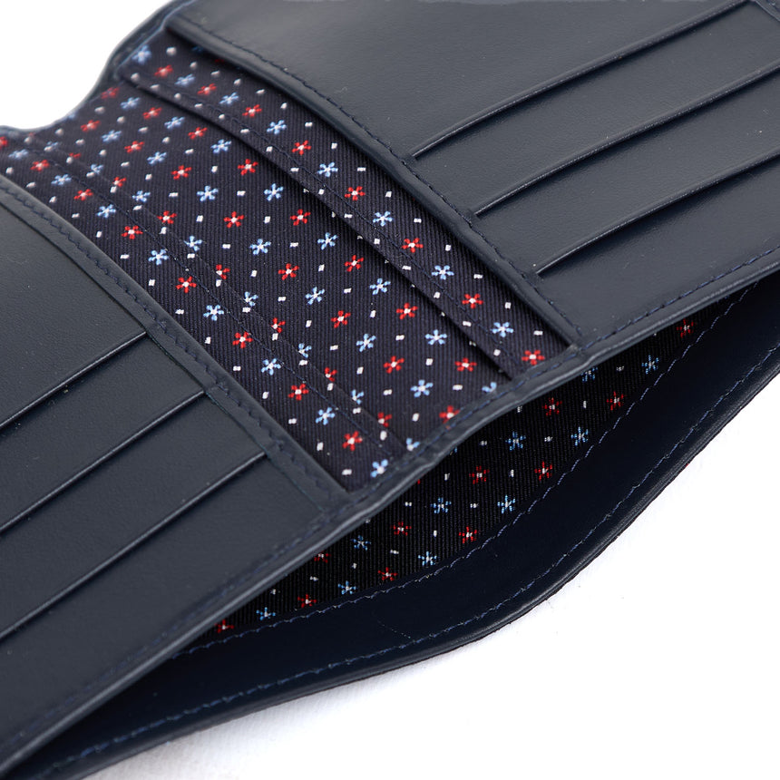 DARK BLUE VERTICAL WALLET