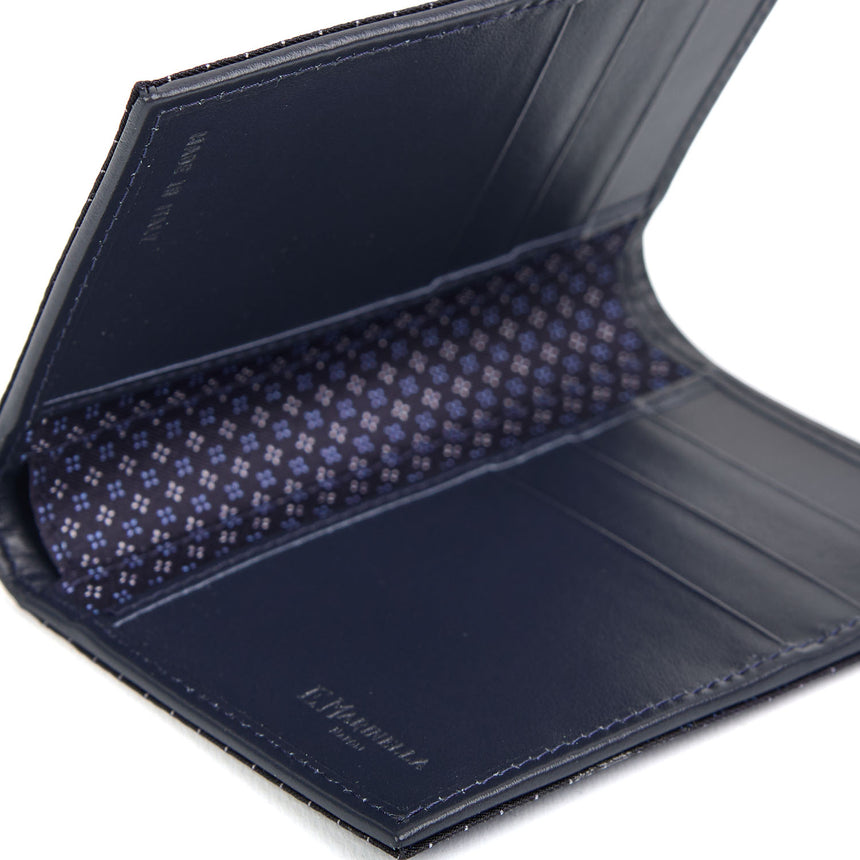 DARK BLUE VERTICAL WALLET