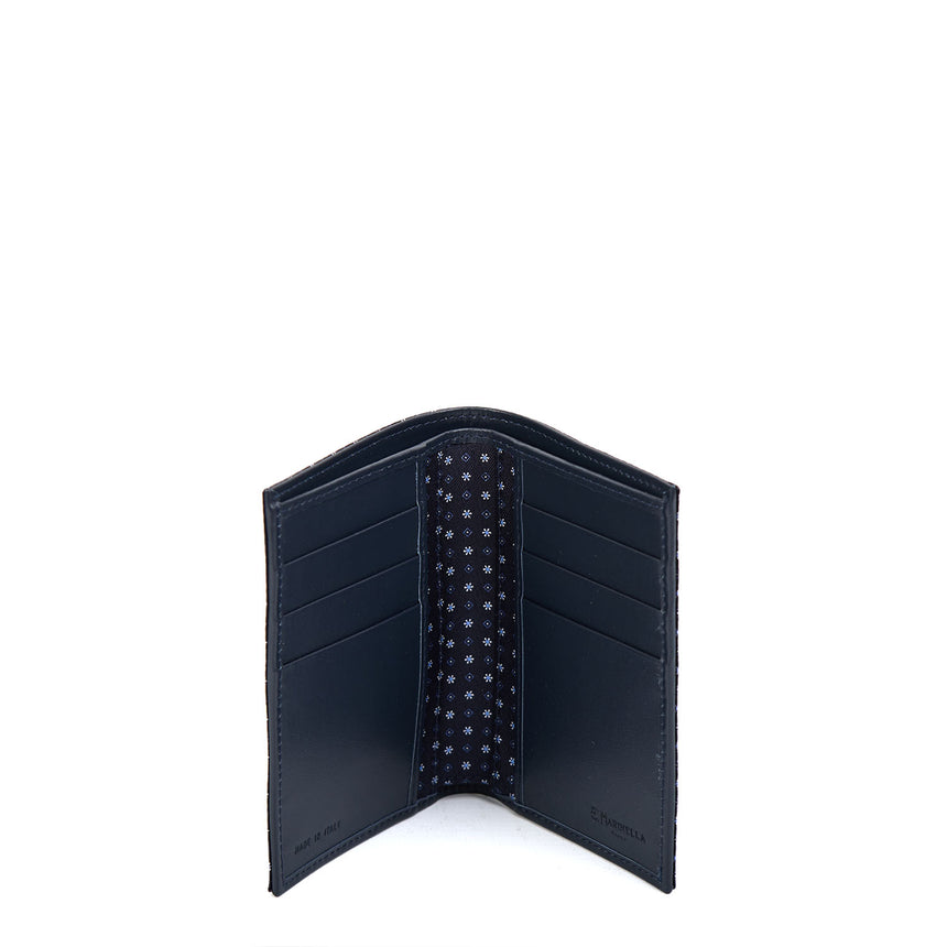 DARK BLUE VERTICAL WALLET