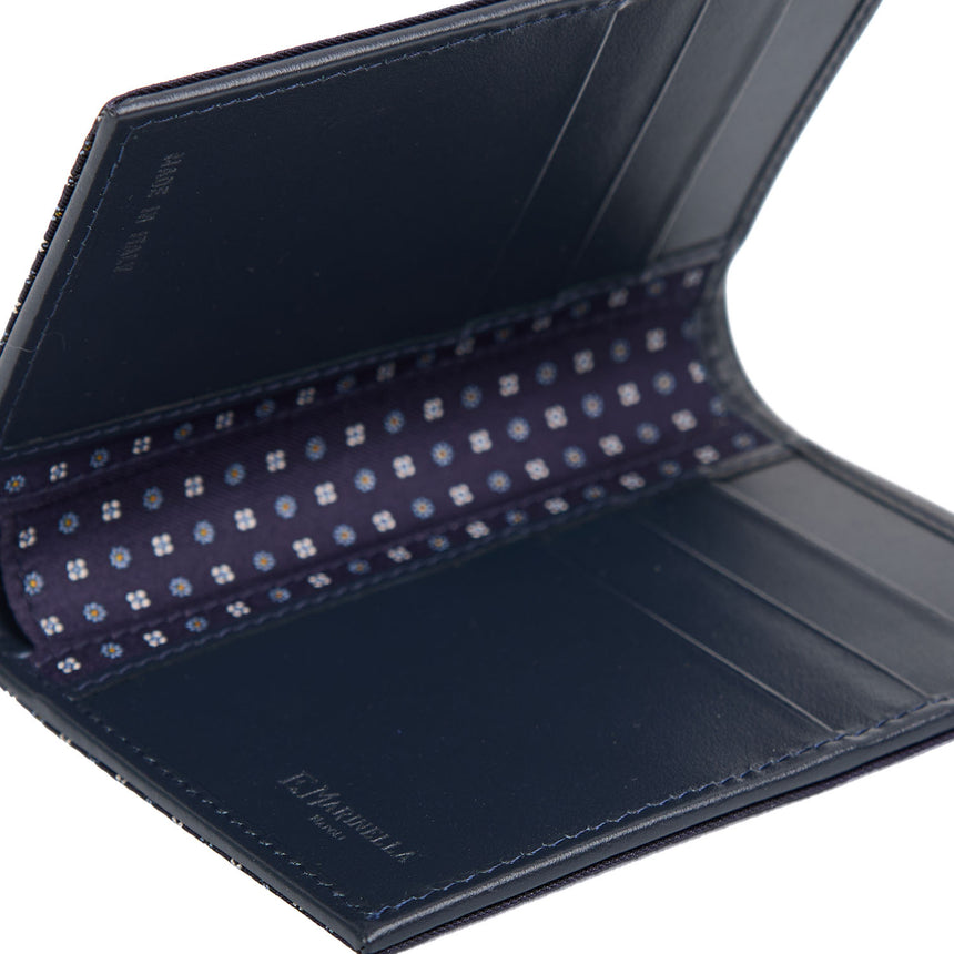 DARK BLUE VERTICAL WALLET