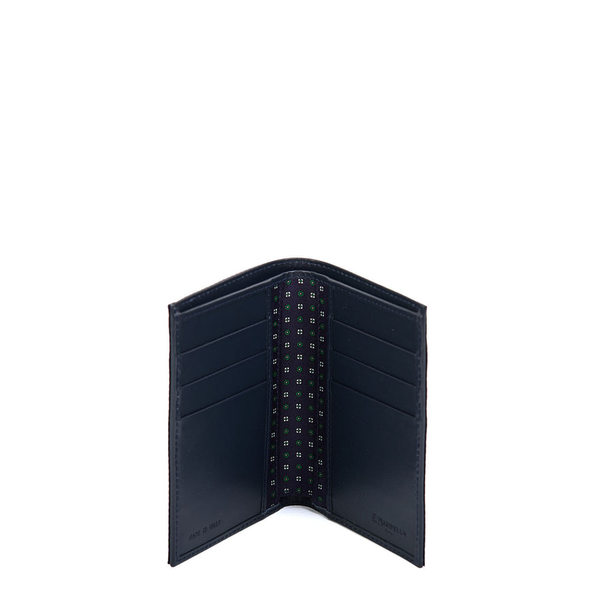 DARK BLUE VERTICAL WALLET
