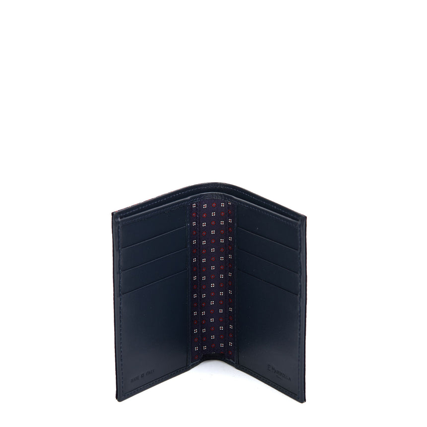 DARK BLUE VERTICAL WALLET