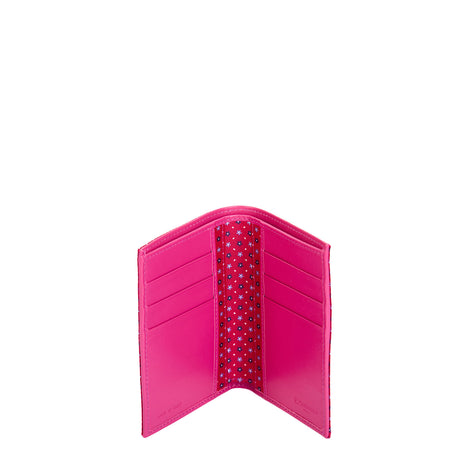 PORTAFOGLIO VERTICALE FUCSIA