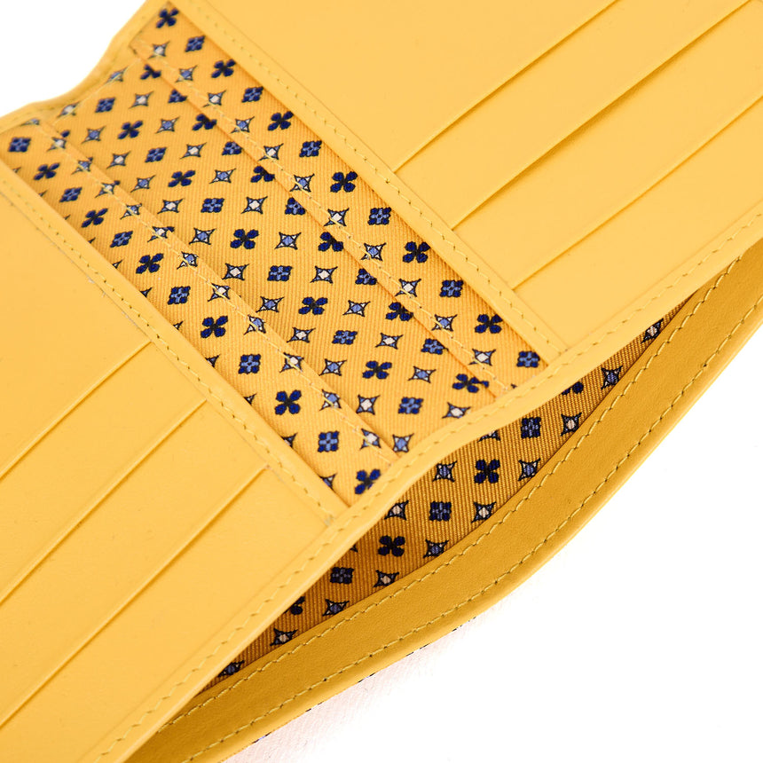 PORTAFOGLIO VERTICALE GIALLO