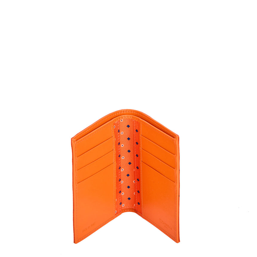 ORANGE VERTICAL WALLET