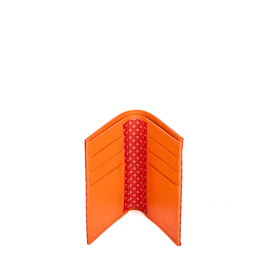 ORANGE VERTICAL WALLET
