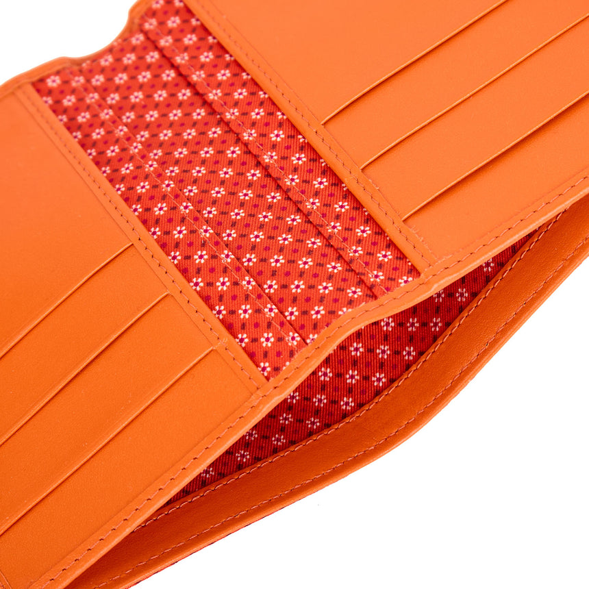 ORANGE VERTICAL WALLET