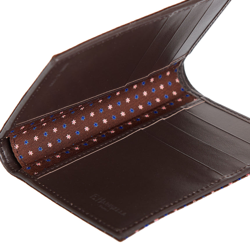 DARK BROWN VERTICAL WALLET