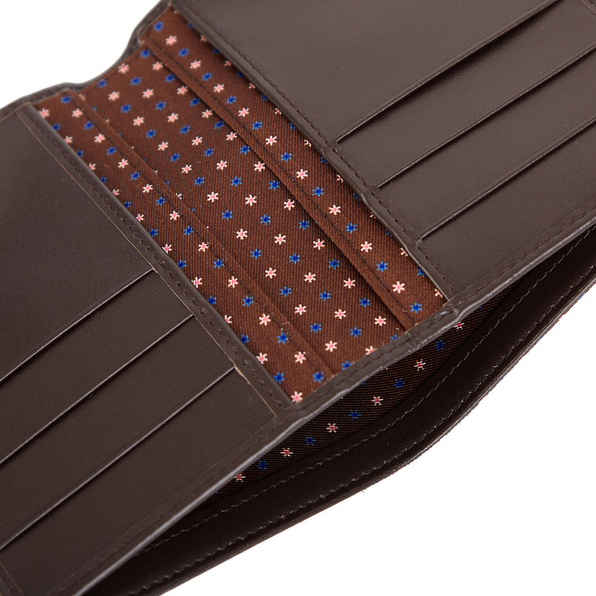 DARK BROWN VERTICAL WALLET