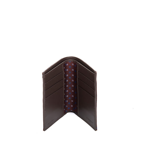 DARK BROWN VERTICAL WALLET